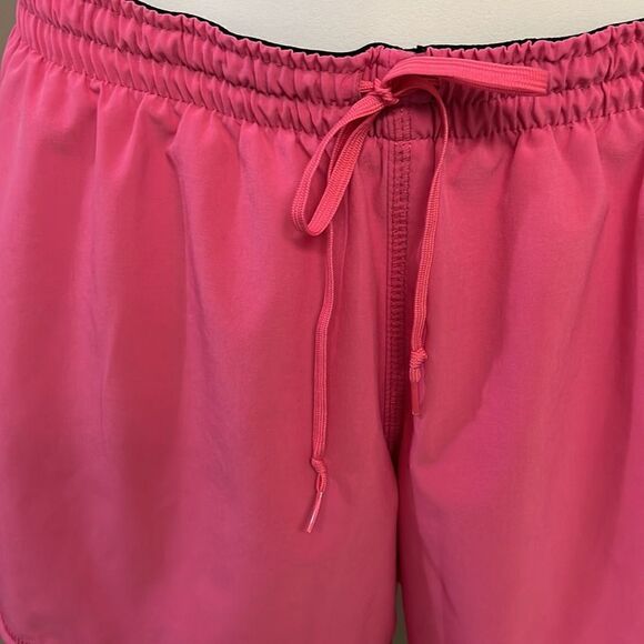 Nike Women’s DriFit Pink “Live Strong”Athletic Shorts w/ Built-in Shorts- M - Picture 5 of 15